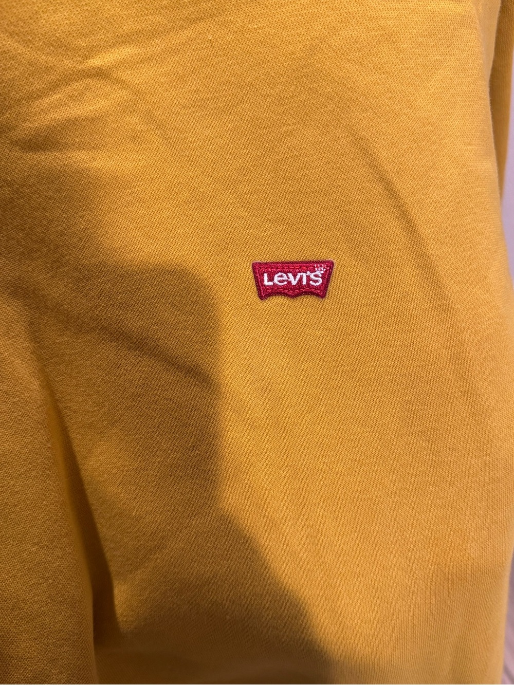 Levi's Mustard Yellow MEN SWEATER